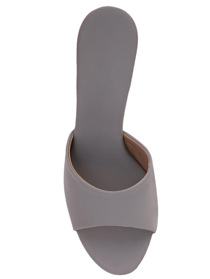 grey pu platforms sandals - 17494891 - Zoom Image - 4