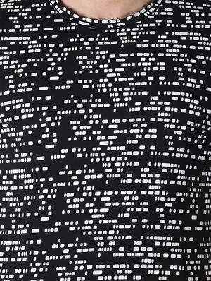 black printed t-shirt - 17495997 - Standard Image - 5
