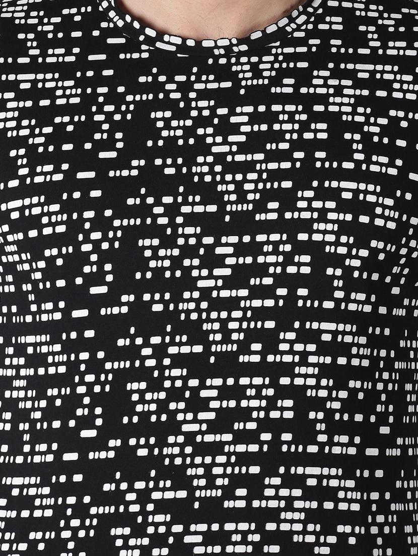 black printed t-shirt - 17495997 - Zoom Image - 5