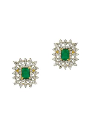 green tone gold brass choker necklace - 17498479 - Standard Image - 3