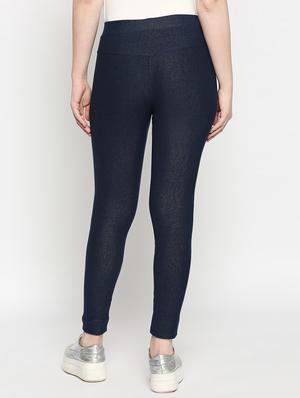 high rise solid jeggings - 17498877 - Standard Image - 3