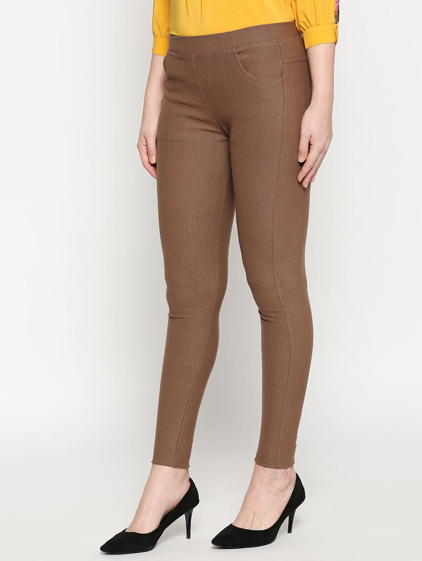 mid rise solid jeggings - 17498879 - Zoom Image - 2