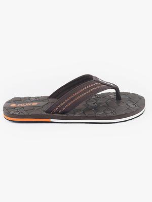 brown pu slip on flip flops - 17499154 - Standard Image - 2