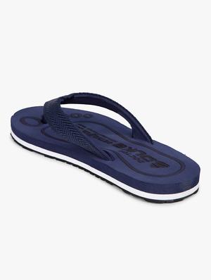 navy suede slip on flip flops - 17499174 - Standard Image - 3