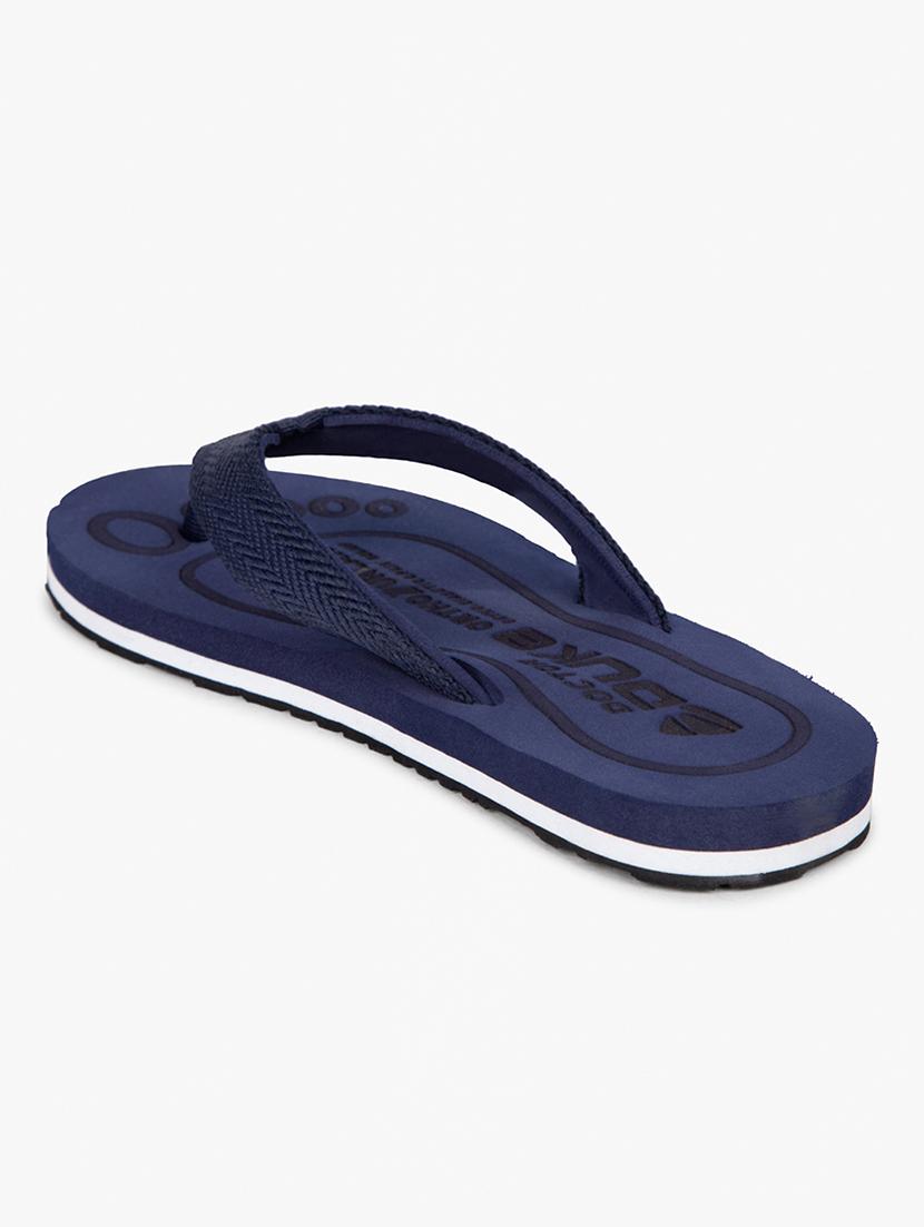 navy suede slip on flip flops - 17499174 - Zoom Image - 3