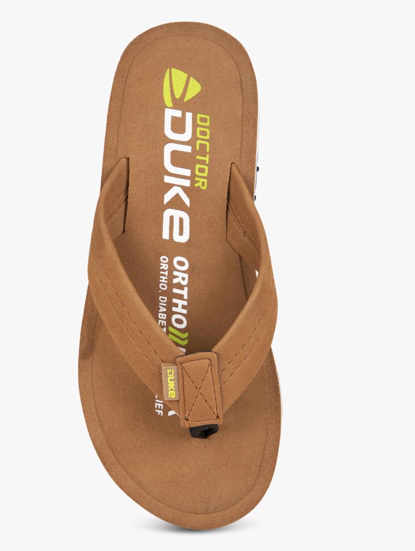multi colored suede slip on flip flops - 17499177 - Zoom Image - 4