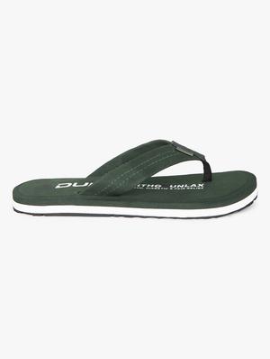 green suede slip on flip flops - 17499178 - Standard Image - 2