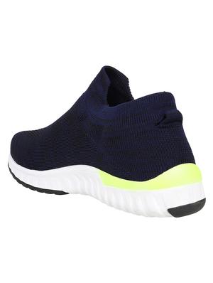 navy slip on sport shoe - 17499190 - Standard Image - 3