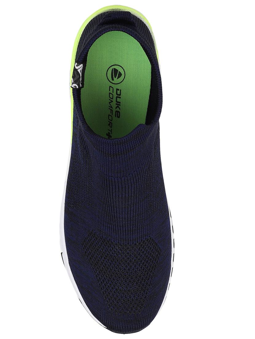 navy slip on sport shoe - 17499190 - Zoom Image - 4