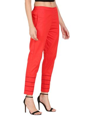 mid rise flat front trouser - 17499288 - Standard Image - 2
