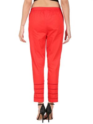 mid rise flat front trouser - 17499288 - Standard Image - 3
