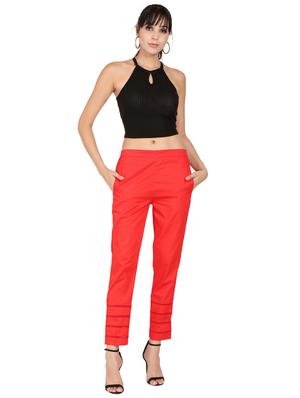 mid rise flat front trouser - 17499288 - Standard Image - 4