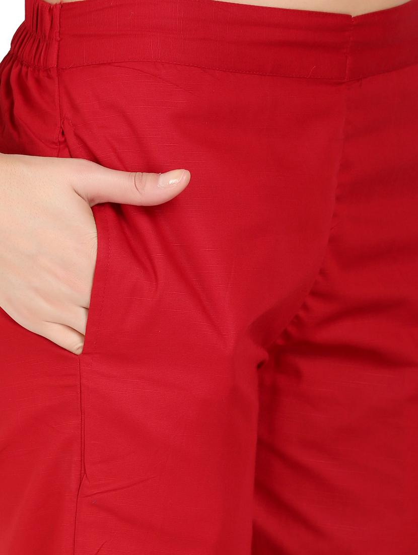 mid rise flat front trouser - 17499296 - Zoom Image - 5