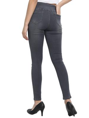 high rise stone washed jegging - 17499442 - Standard Image - 3