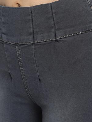 high rise stone washed jegging - 17499442 - Standard Image - 4