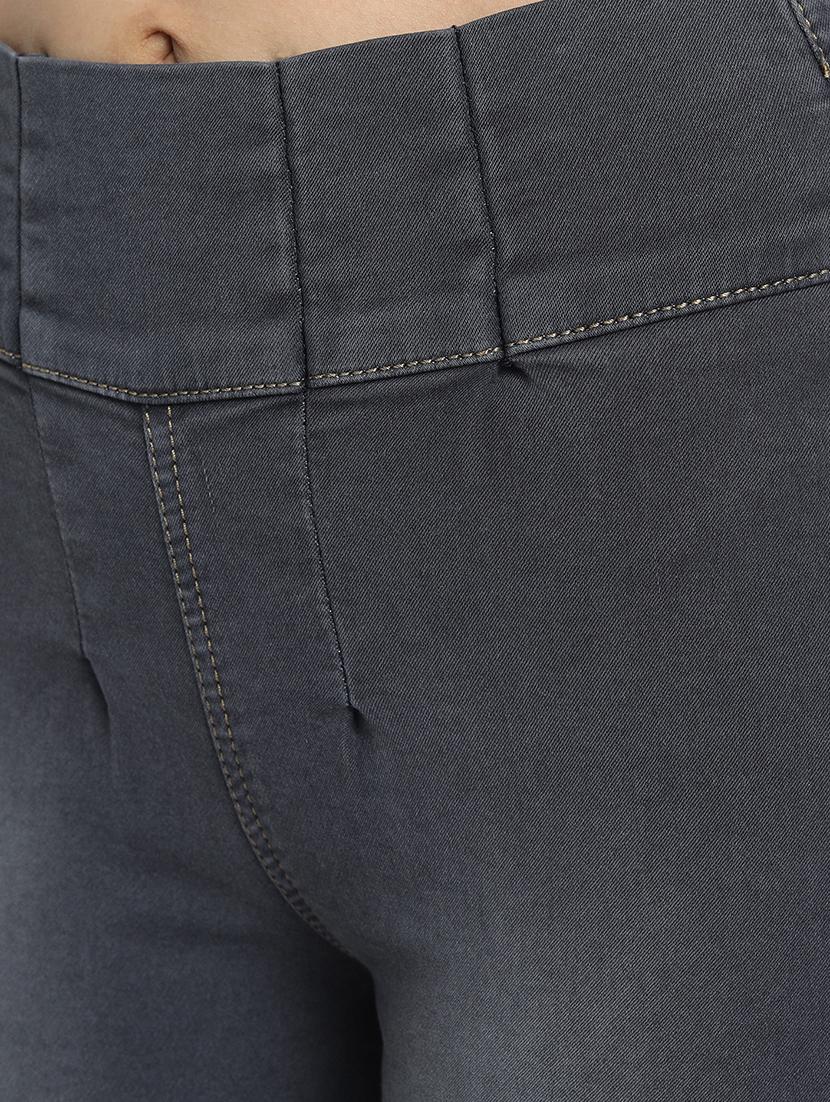high rise stone washed jegging - 17499442 - Zoom Image - 4