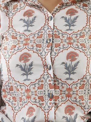 printed skirt top set - 17499447 - Standard Image - 5