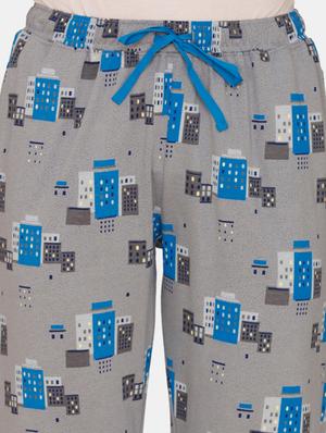 drawstring waist quirky pajama - 17500282 - Standard Image - 5
