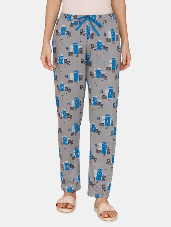 drawstring waist quirky pajama - 17500282 - Zoom Image - 1