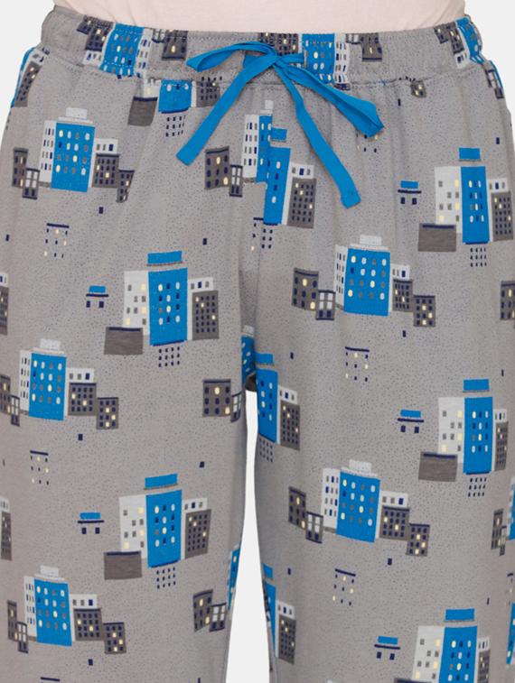 drawstring waist quirky pajama - 17500282 - Zoom Image - 5