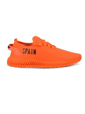 orange lace up sport shoe - 17500351 - Standard Image - 3