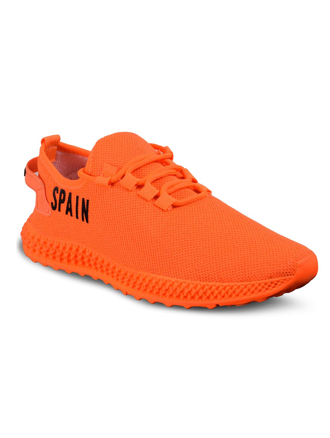 orange lace up sport shoe - 17500351 - Zoom Image - 1