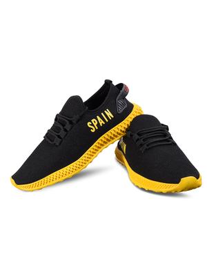 black lace up sport shoe - 17500352 - Standard Image - 4
