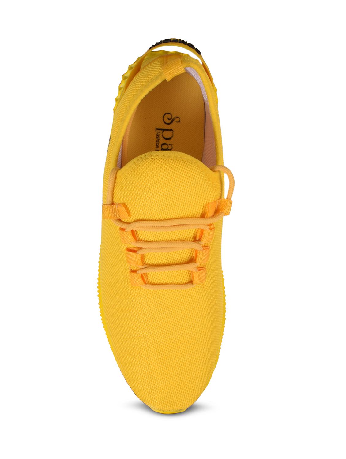 yellow mesh sport shoes - 17500354 - Zoom Image - 6