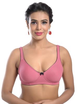 set of 2 bow patch t-shirt bra - 17501412 - Standard Image - 2