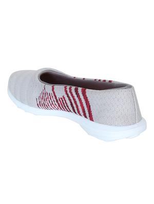 grey mesh slip on sports shoes - 17501643 - Standard Image - 3