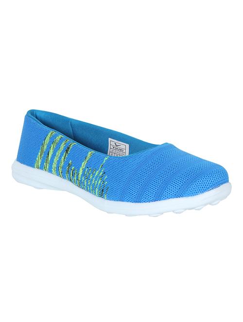 blue mesh slip on sports shoes - 17501644 - Very Small Image - 1
