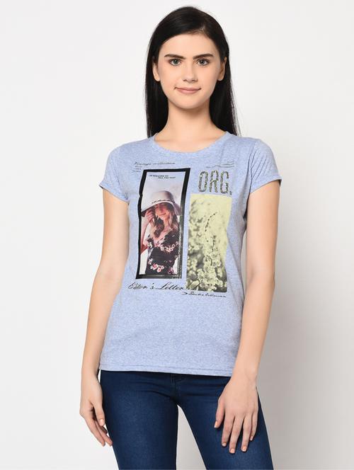 round neck graphic tee - 17501759 - Standard Image - 1