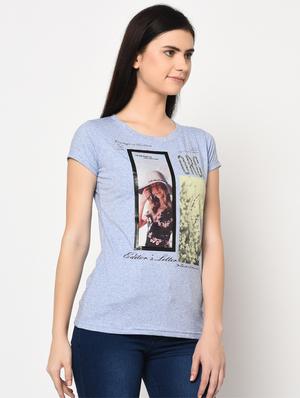round neck graphic tee - 17501759 - Standard Image - 2