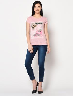 round neck graphic tee - 17501760 - Standard Image - 5