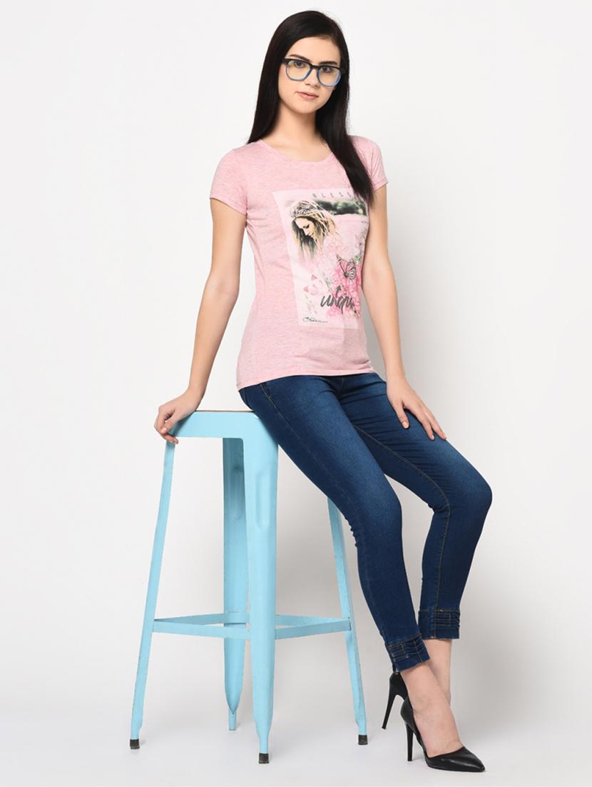 round neck graphic tee - 17501760 - Zoom Image - 4