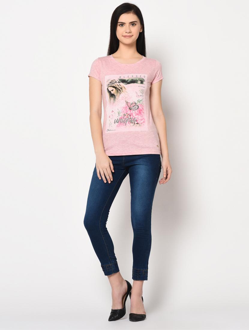 round neck graphic tee - 17501760 - Zoom Image - 5