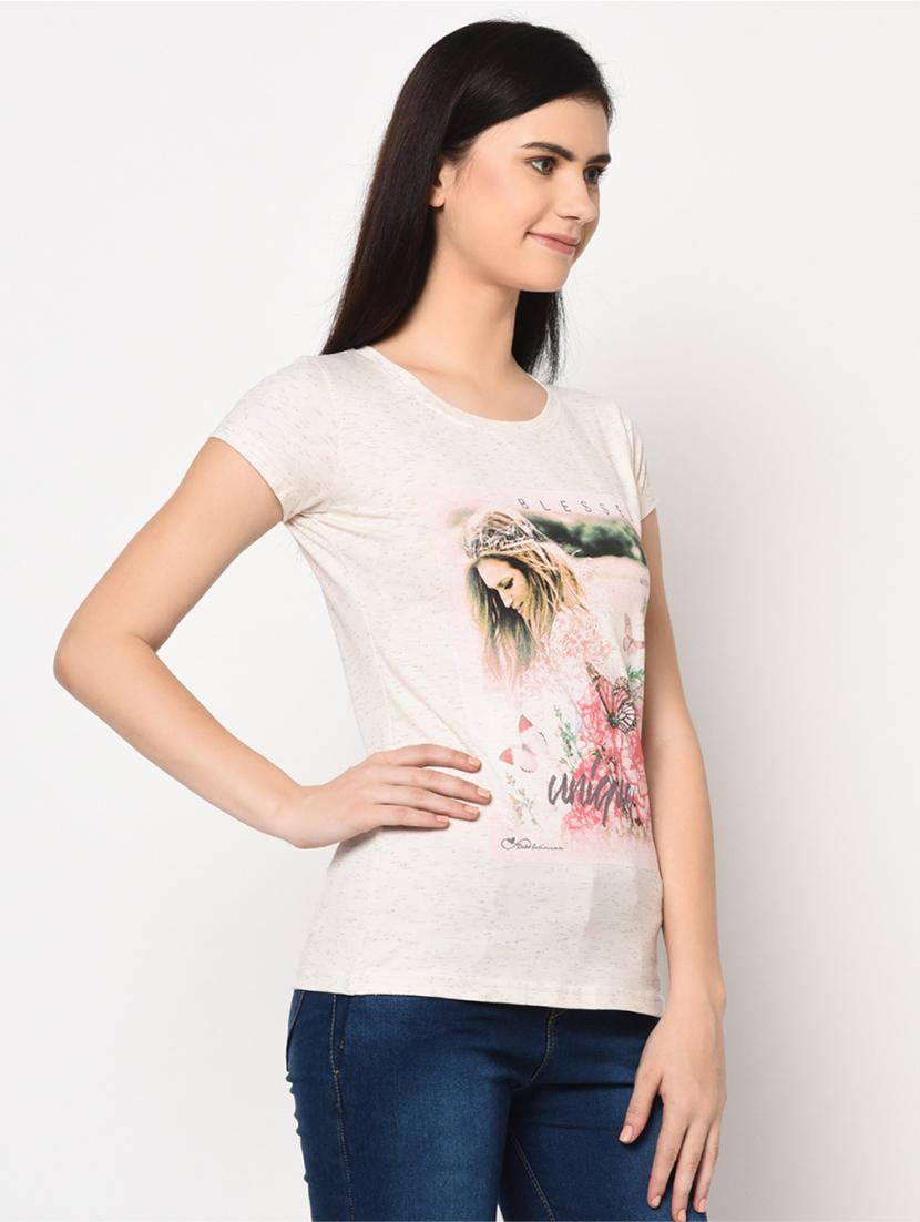 round neck graphic tee - 17501761 - Zoom Image - 2