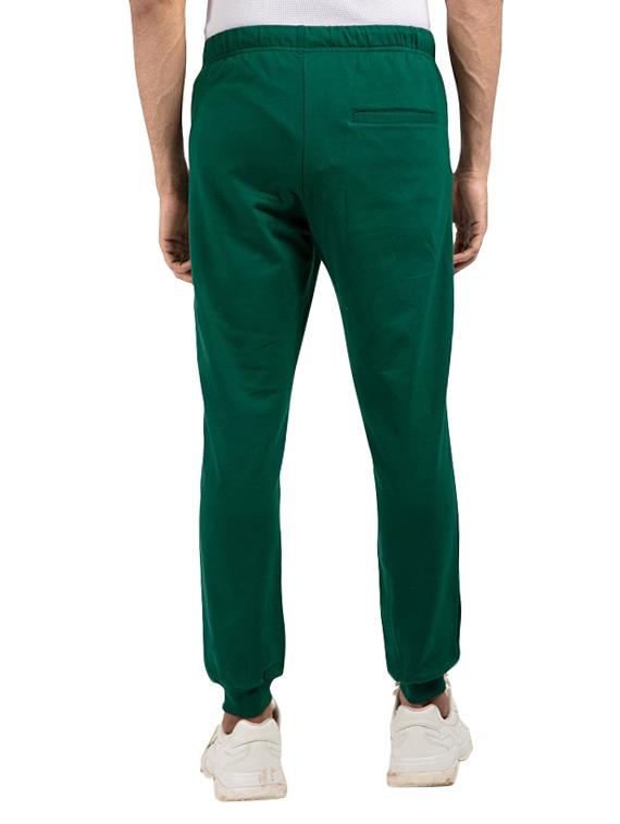 green solid joggers - 17501979 - Zoom Image - 3