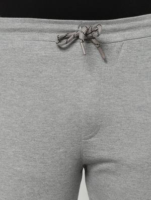 grey solid shorts - 17502633 - Standard Image - 5