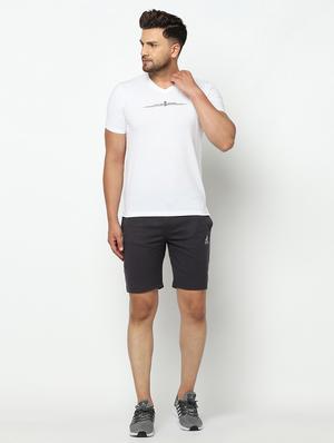 black solid shorts - 17502634 - Standard Image - 5