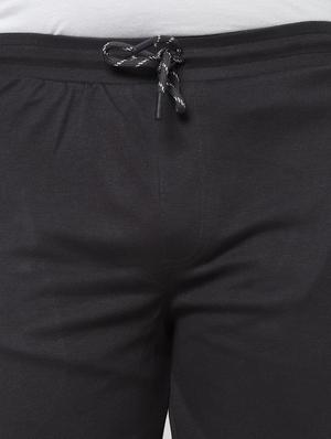 black solid shorts - 17502634 - Standard Image - 6