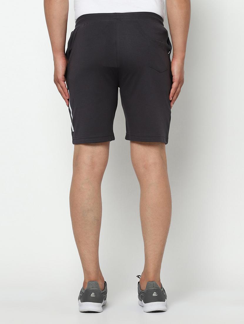 black solid shorts - 17502634 - Zoom Image - 3