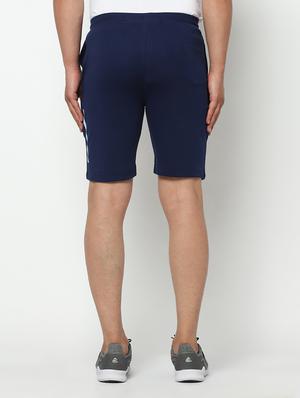 navy blue solid shorts - 17502635 - Standard Image - 3