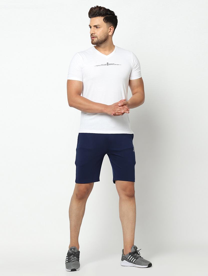navy blue solid shorts - 17502635 - Zoom Image - 5