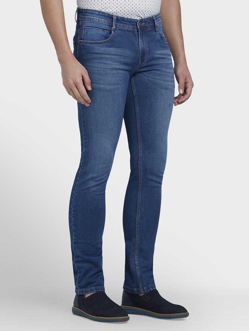 blue light washed denim jeans - 17502807 - Zoom Image - 2