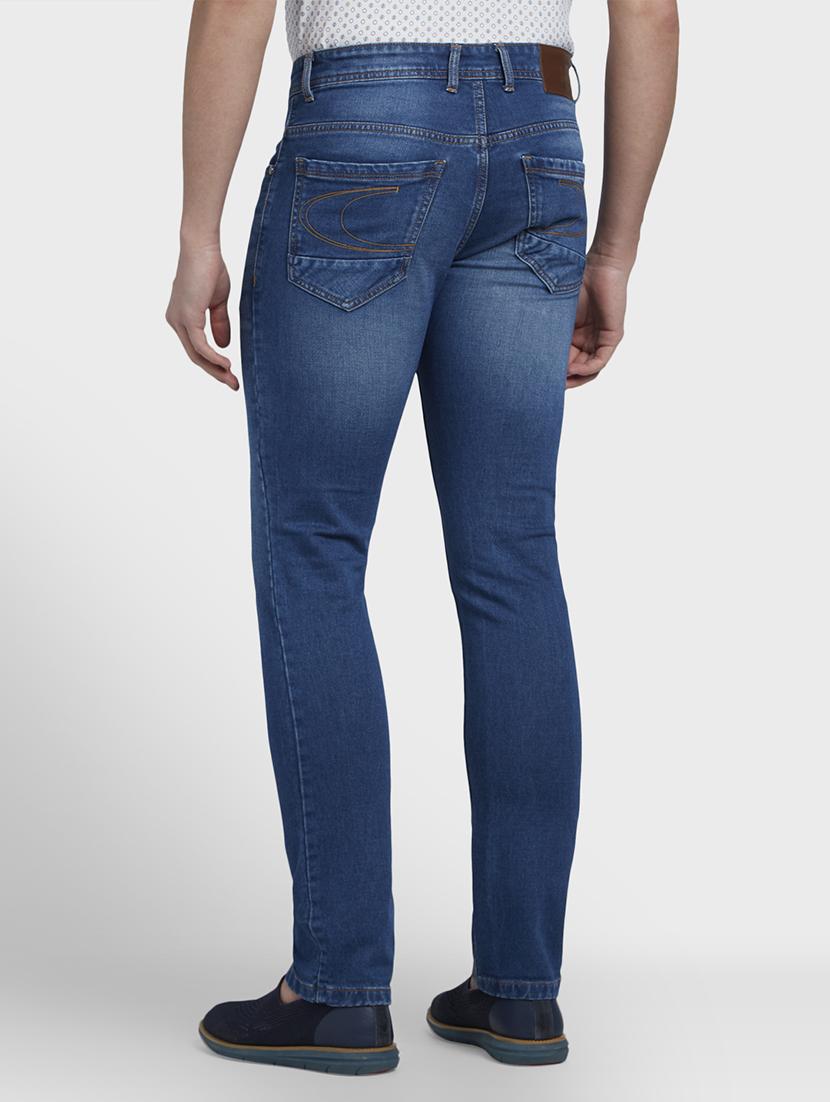 blue light washed denim jeans - 17502807 - Zoom Image - 3