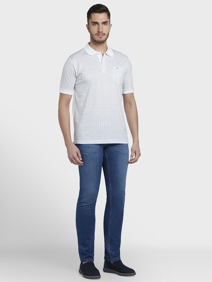blue light washed denim jeans - 17502807 - Zoom Image - 4