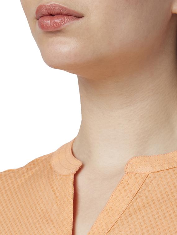 bell sleeved solid top - 17503013 - Zoom Image - 5