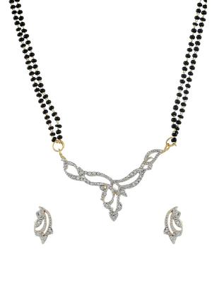 gold metal mangalsutra - 17504835 - Standard Image - 3