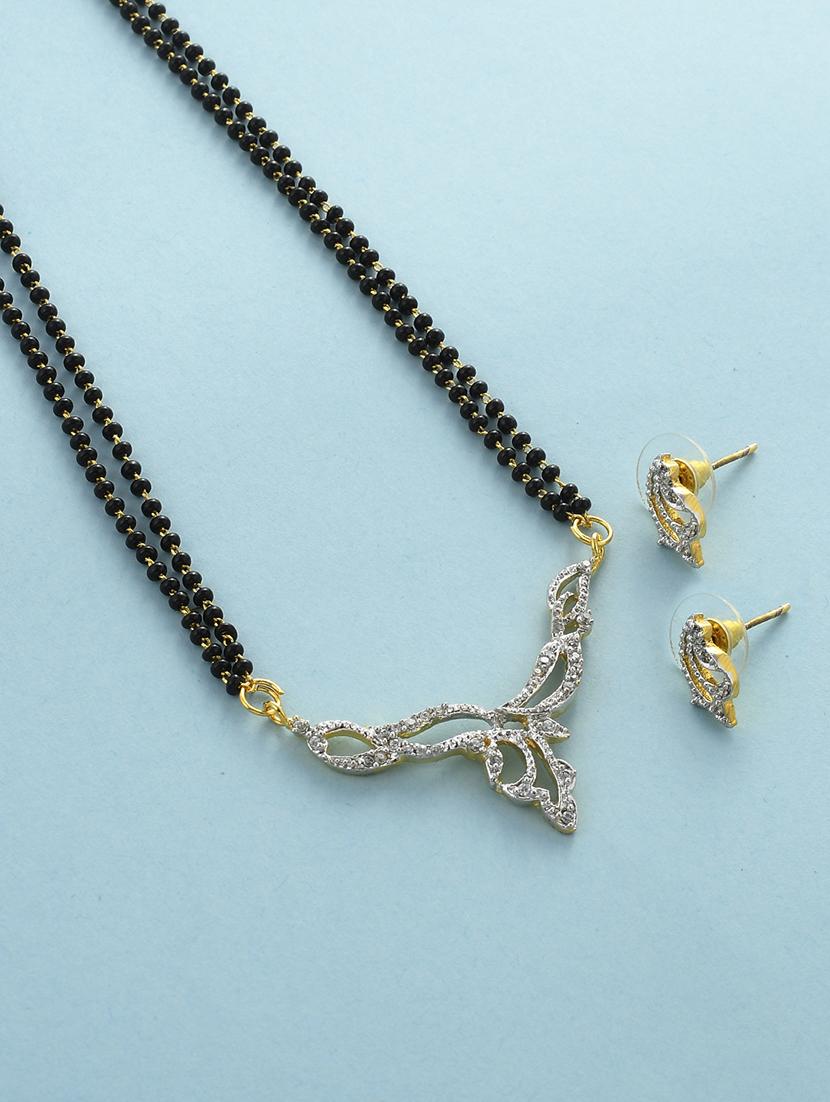 gold metal mangalsutra - 17504835 - Zoom Image - 1